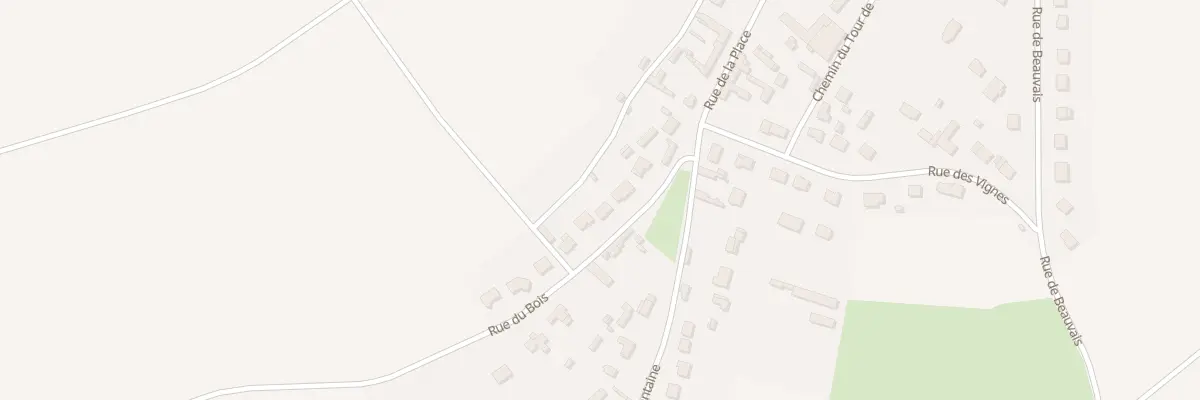 Plan du 8 Rue du Bois à Abbeville-Saint-Lucien