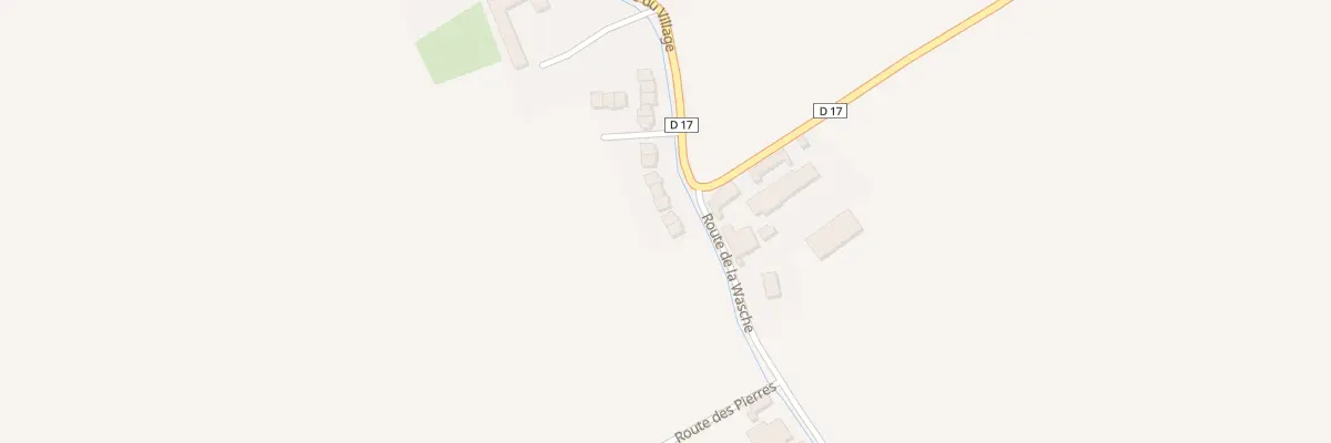 Plan du 228 Rue du Village à Saint-Georges-sur-l’Aa