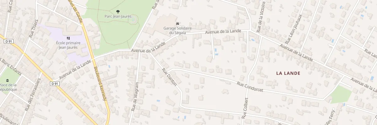Plan du 5 Rue Condorcet à Carmaux