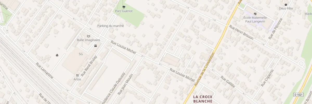 Plan du 26 Rue des Rosiers à Sartrouville