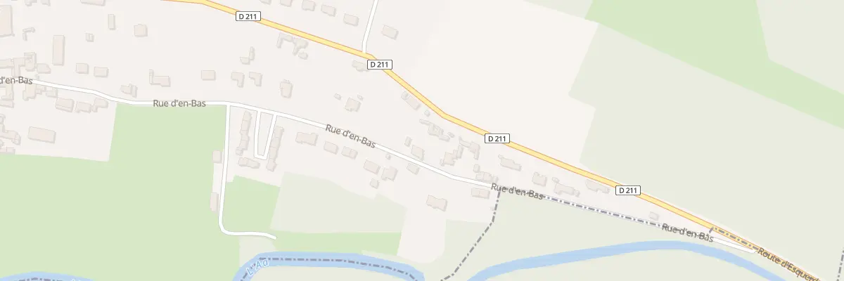 Plan du 27 Rue d’En Bas à Setques