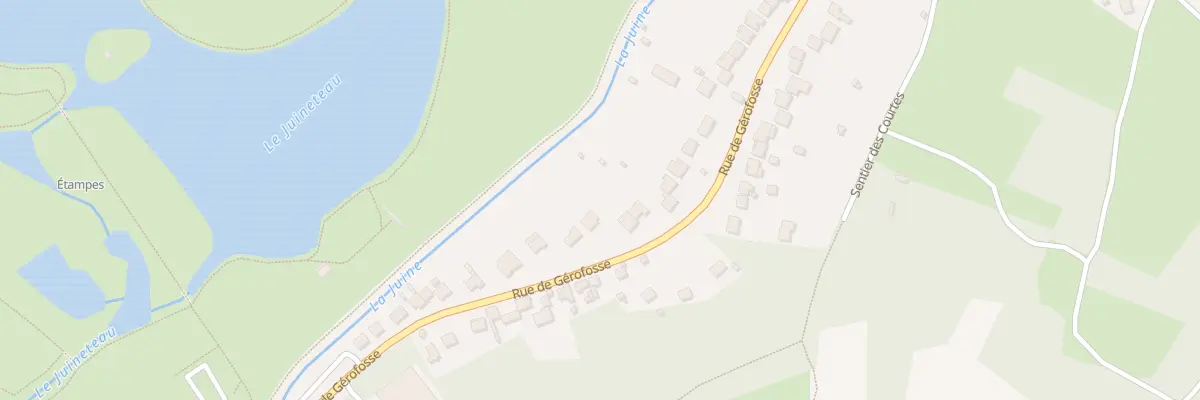 Plan du 72B Rue de Gérofosse à Étampes