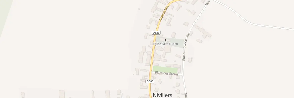 Plan du 17 Grande Rue à Nivillers