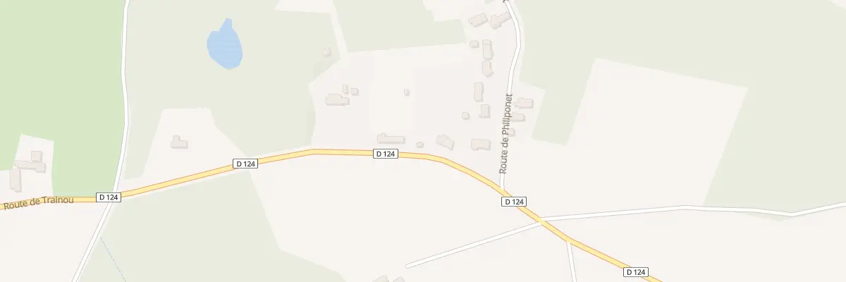 Plan du 1050 Rte de Trainou à Sully-la-Chapelle