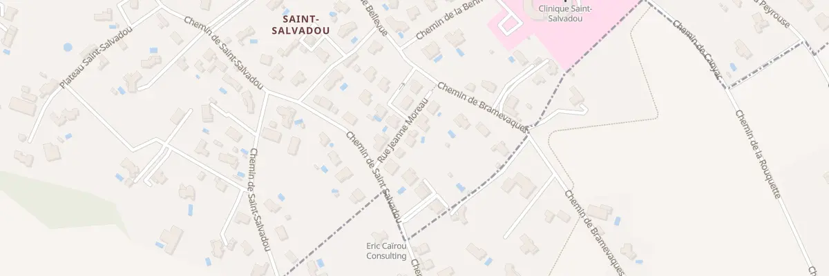 Plan du 6 Rue Jeanne Moreau à Albi