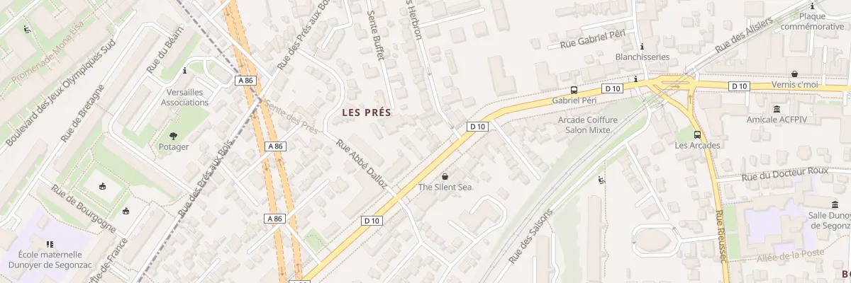 Plan du 164 Av du Général Leclerc à Viroflay