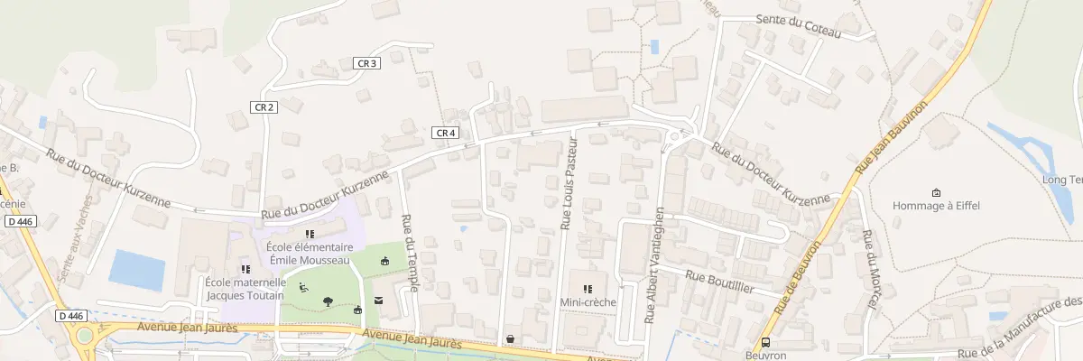 Plan du 19 Rue Pasteur à Jouy-en-Josas