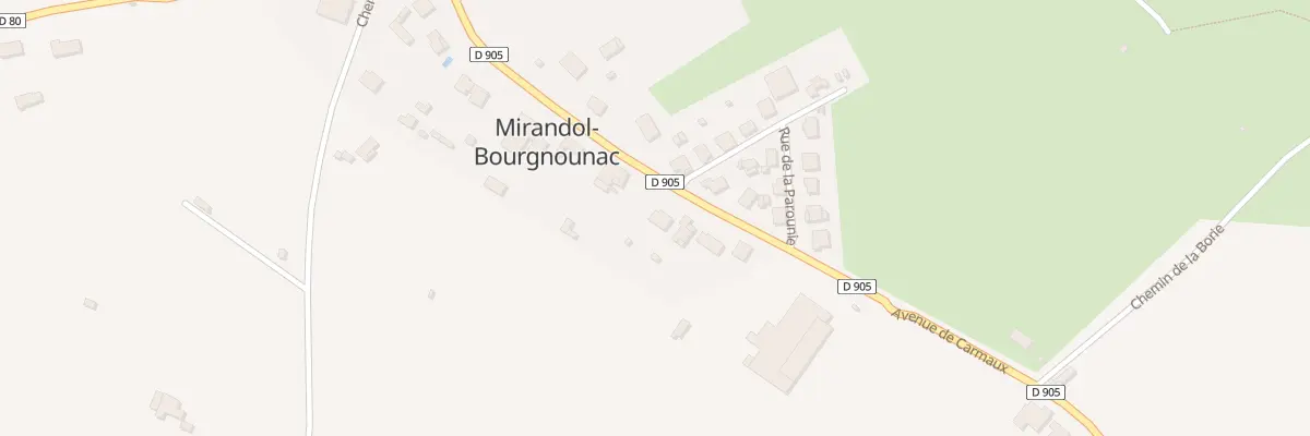 Plan du 17 Av de Carmaux à Labastide-Gabausse