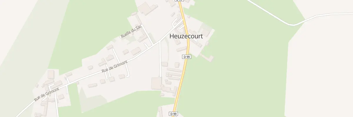 Plan du 5 Rue de Haut à Heuzecourt