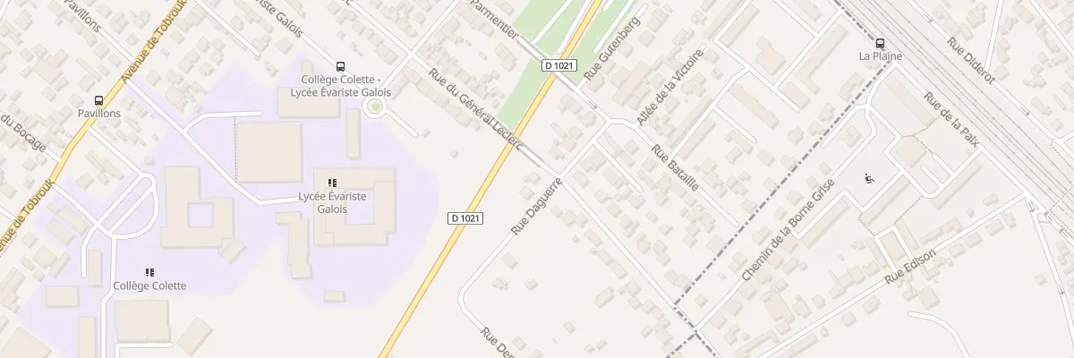 Plan du 136 Rue General Leclerc à Sartrouville