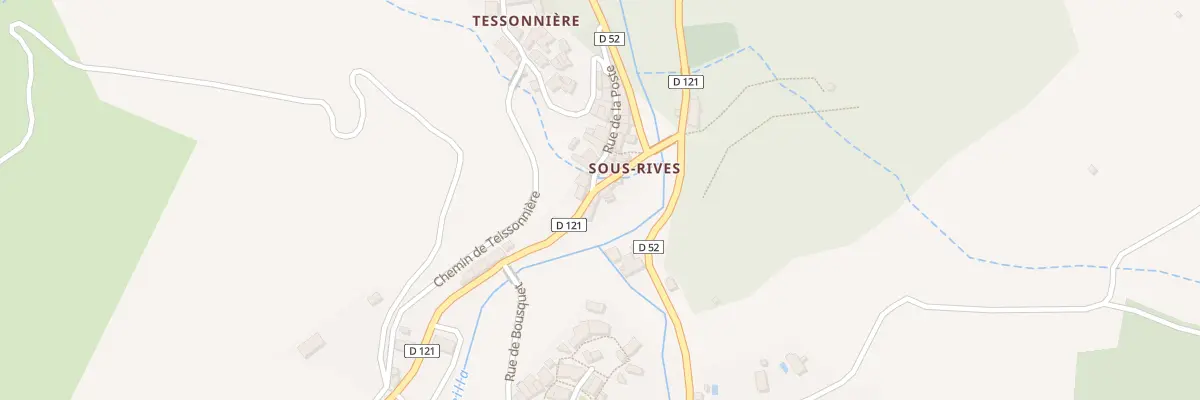 Plan du 93 Le Village à Bouriège