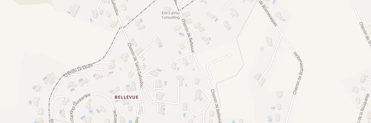 Plan du 41 Che de Bellevue à Puygouzon