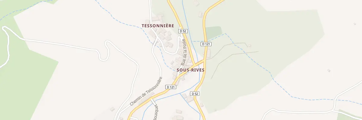 Plan du 9 Rue de la Poste à Bouriège