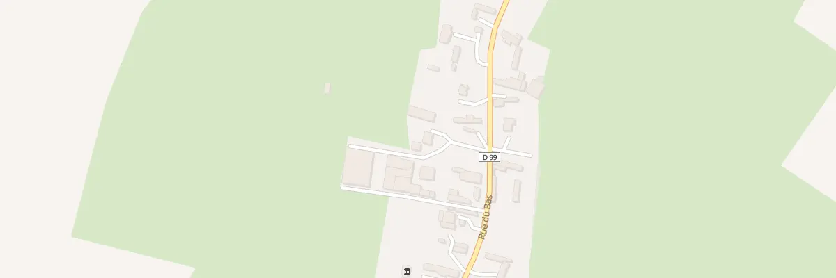 Plan du 19B Rue du Bas à Heuzecourt