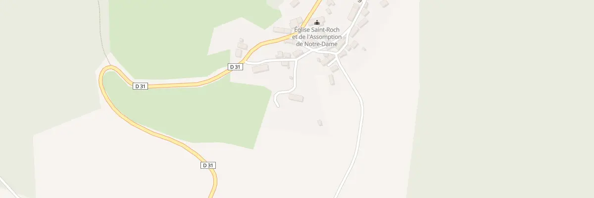 Plan du 7 Le Bourg à Clairavaux