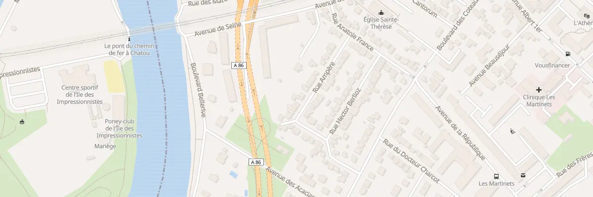 Plan du 24 Rue Ampère à Rueil-Malmaison