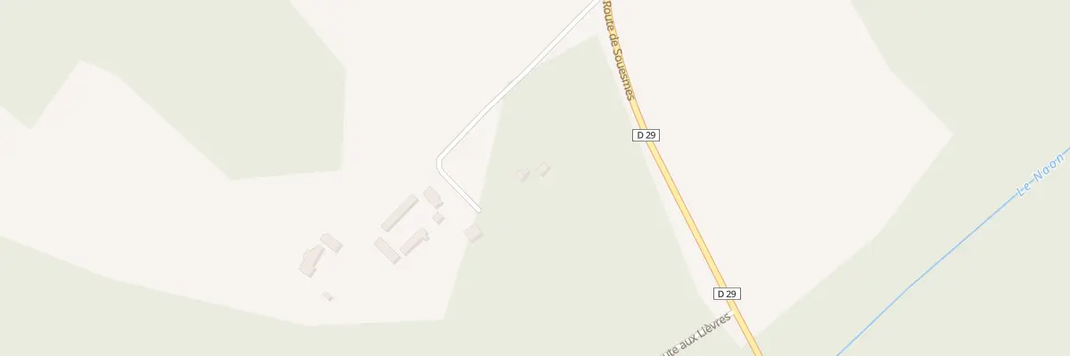 Plan du 287 Les Petites Tasnieres à Nançay
