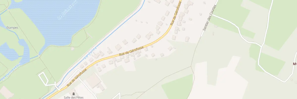 Plan du 73 Rue de Gérofosse à Étampes