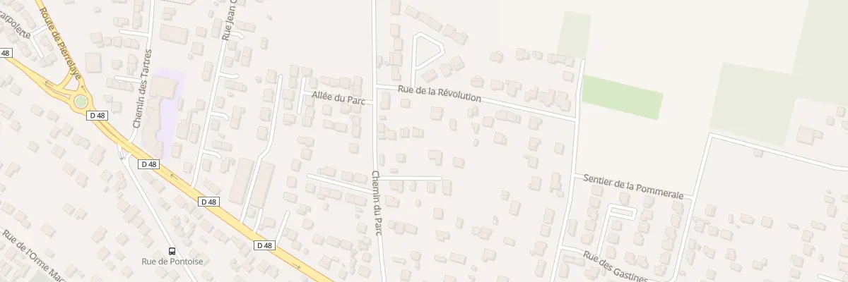 Plan du 21 Che de la Révolution à Herblay-sur-Seine