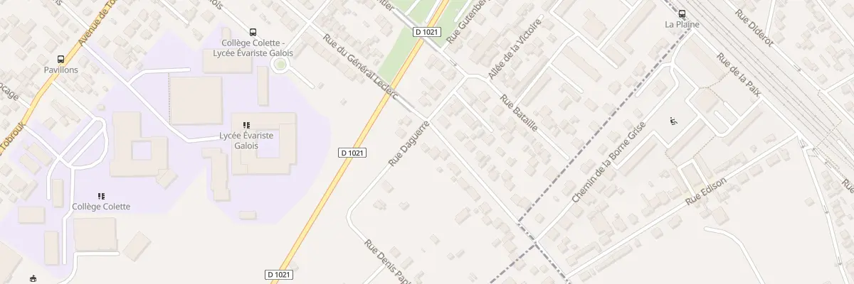 Plan du 2 Rue Vaucanson à Sartrouville