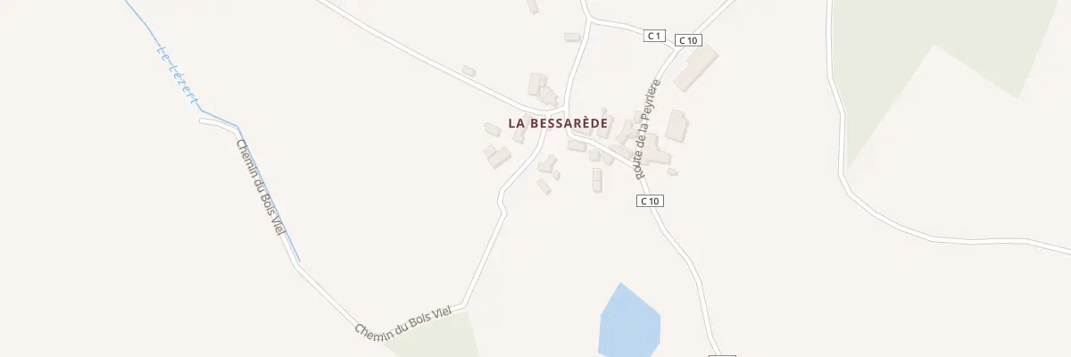 Plan du 5121 La Bessarede à La Capelle-Bleys