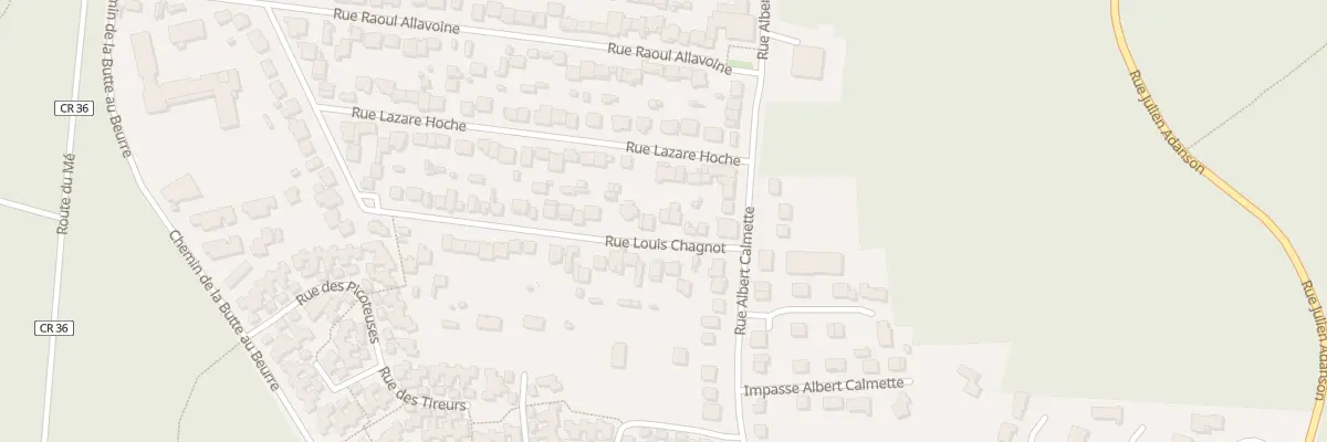 Plan du 8B Rue Louis Chagnot à Jouy-en-Josas