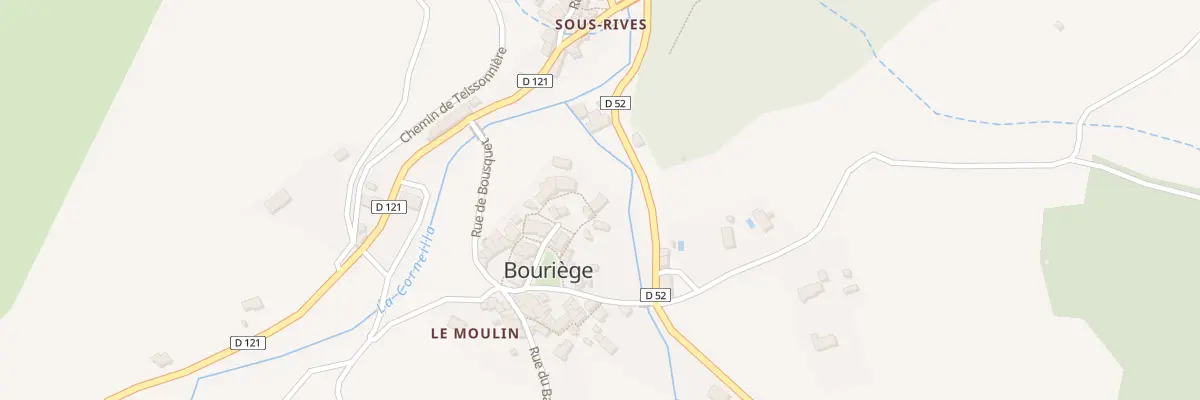 Plan du 27 Le Village à Bouriège