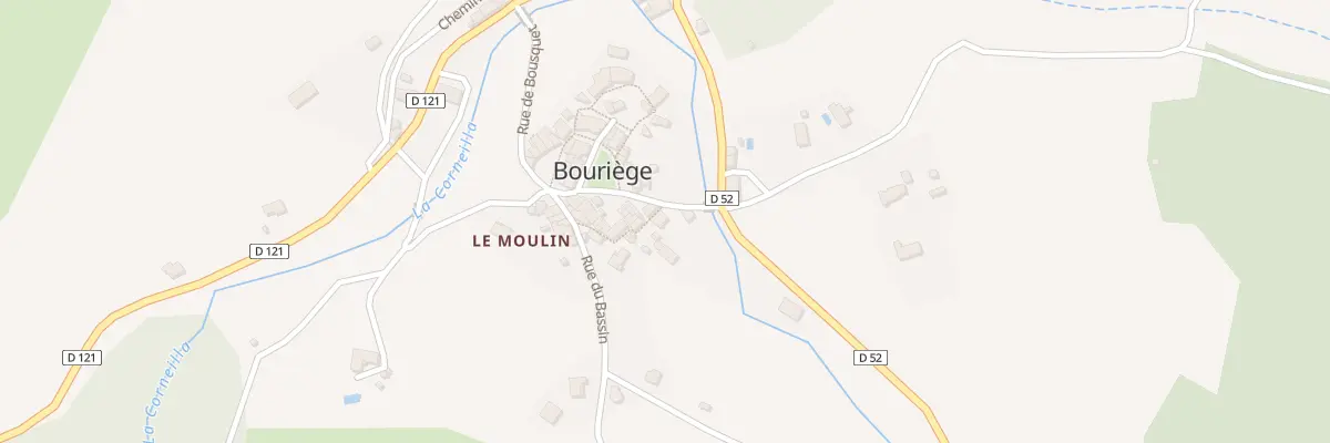 Plan du 82 Le Village à Bouriège