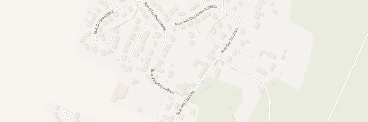 Plan du 537 Rue des Sources à Esches