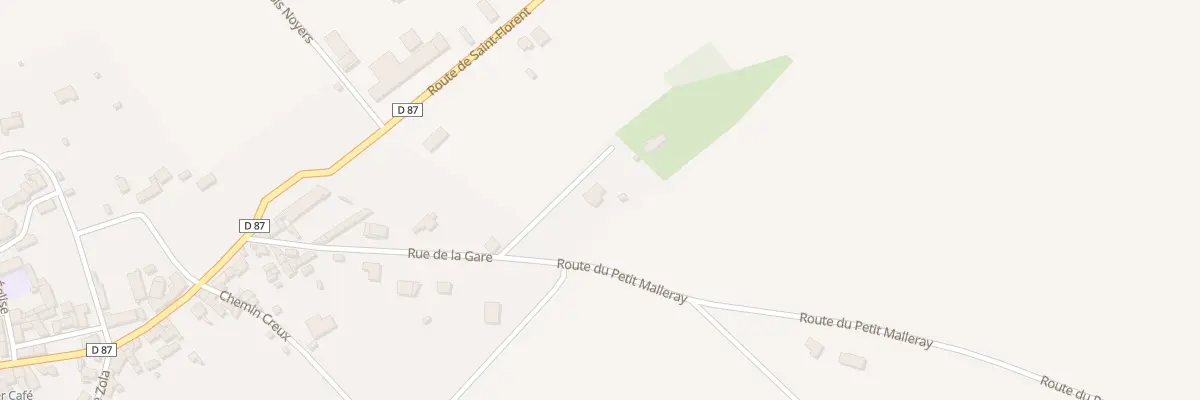 Plan du 9 Rue de la Gare à Mareuil-sur-Arnon