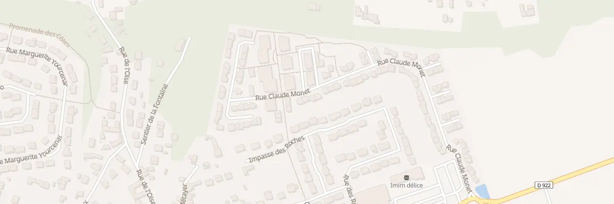 Plan du 56 Rue Claude Monet à Méry-sur-Oise