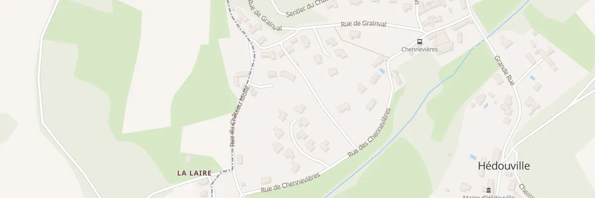 Plan du 6 Res des Chennevières à Hédouville
