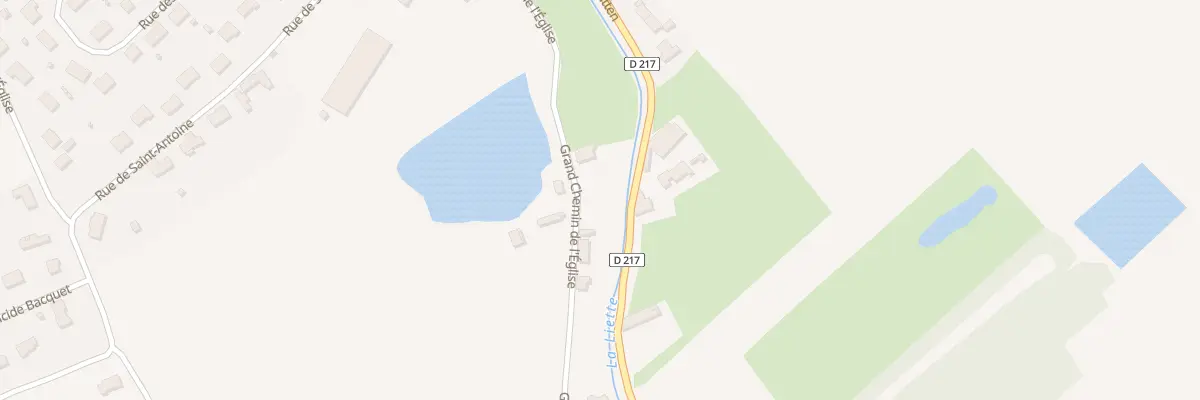 Plan du 1171 Rue Grand Chemin de l’Eglise à Ruminghem