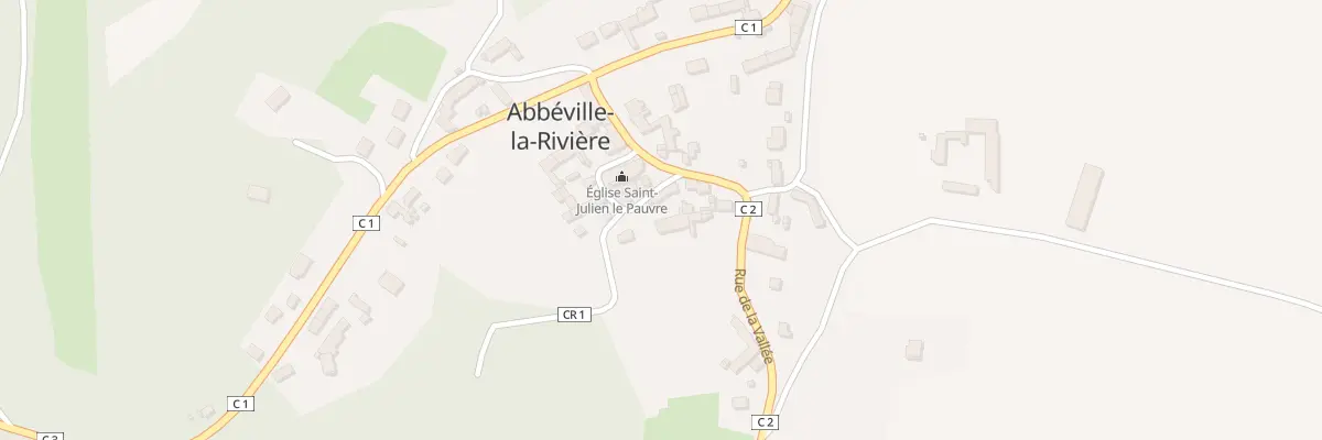 Plan du 5041 Le Village à Abbéville-la-Rivière