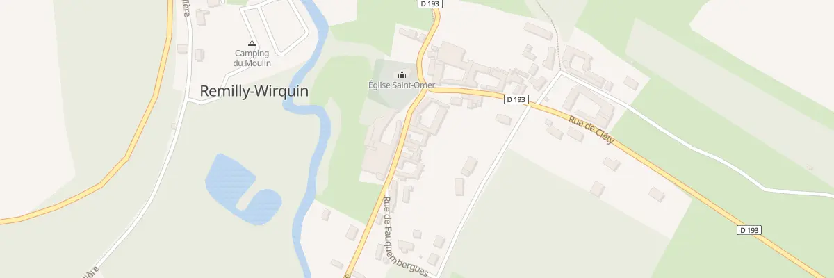 Plan du 3 Rue d’Ouve à Remilly-Wirquin