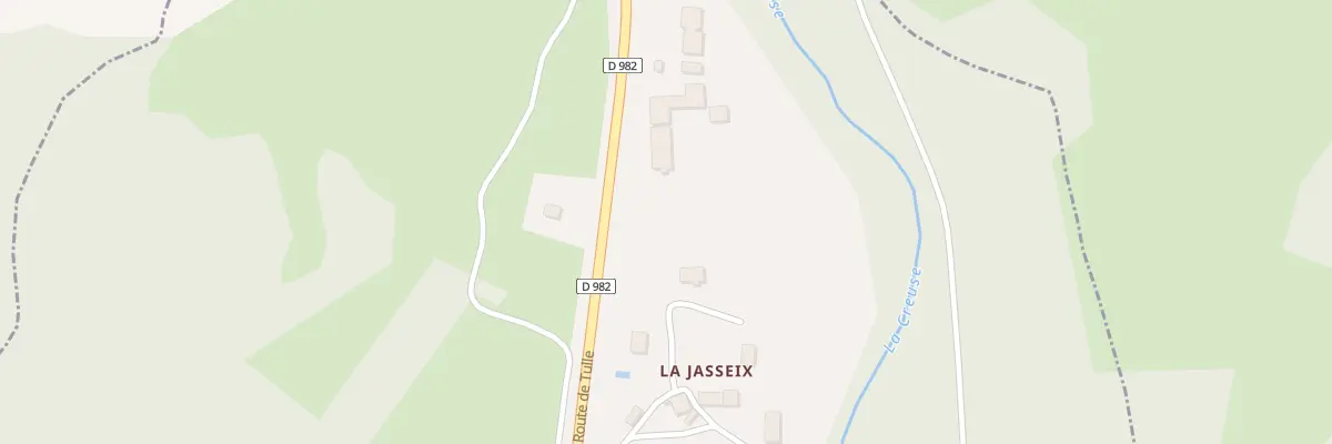Plan du 5155A La Gane à Croze