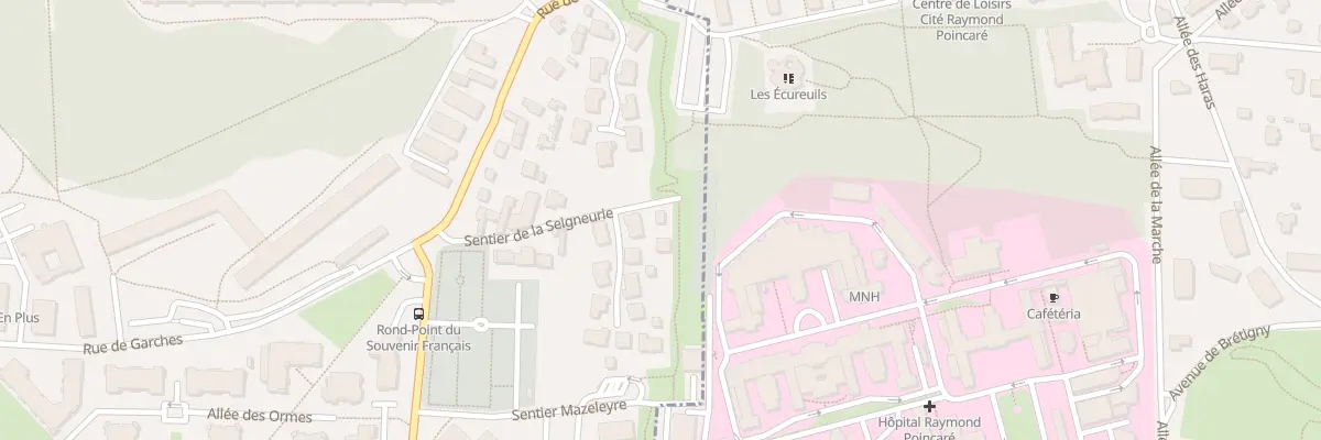 Plan du 22 Sen de la Seigneurie à Vaucresson