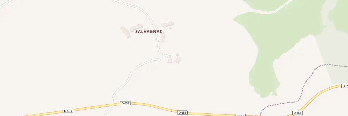 Plan du 2 Salvagnac à Siran