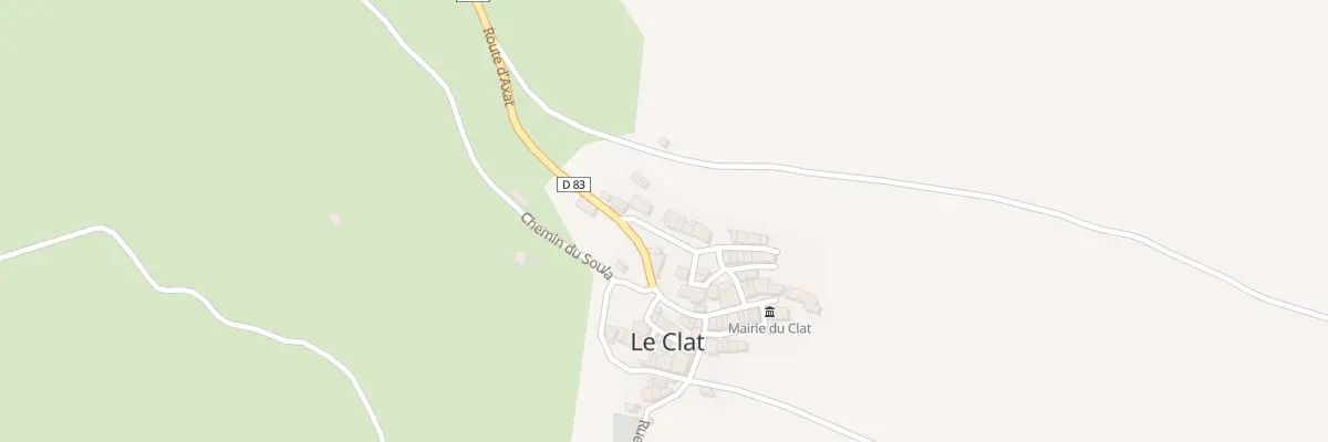 Plan du 36A Le Village au Clat