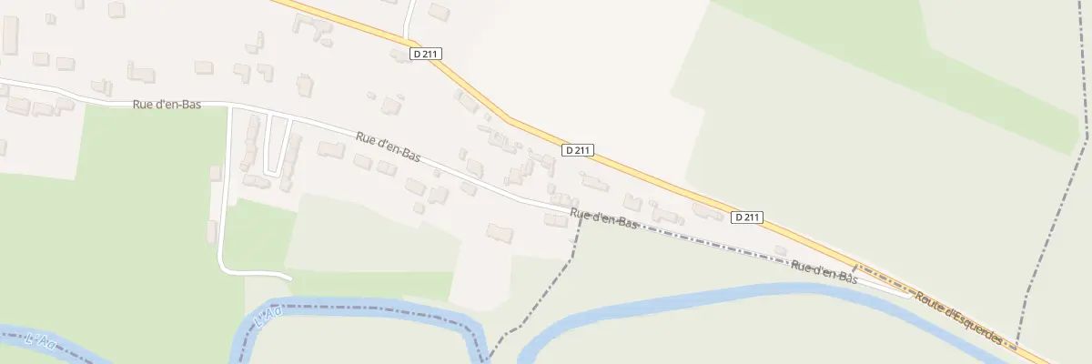 Plan du 37 Rue d’En Bas à Setques