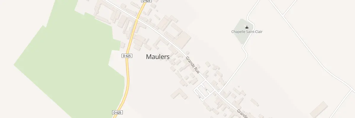 Plan du 22 Gr Grande Rue à Maulers