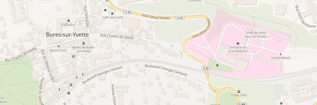 Plan du 11 Rue Charles de Gaulle à Bures-sur-Yvette