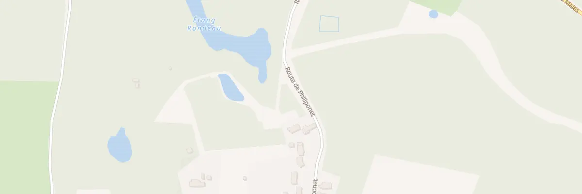 Plan du 197 Rte de Philiponet à Sully-la-Chapelle