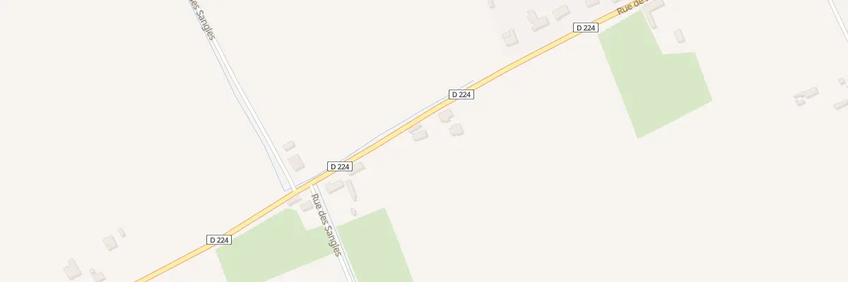 Plan du 2427 Rue de la Bistade à Sainte-Marie-Kerque