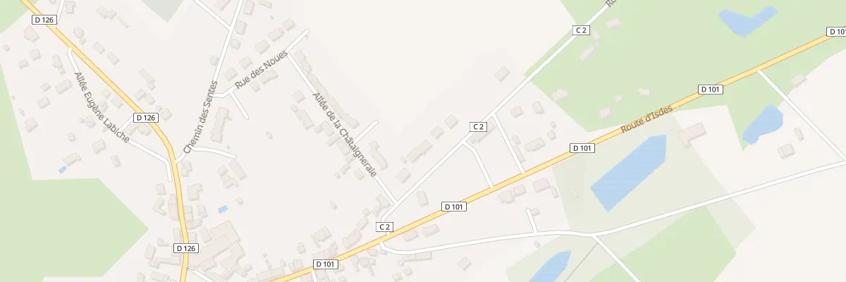 Plan du 7B Rte de Vannes à Souvigny-en-Sologne
