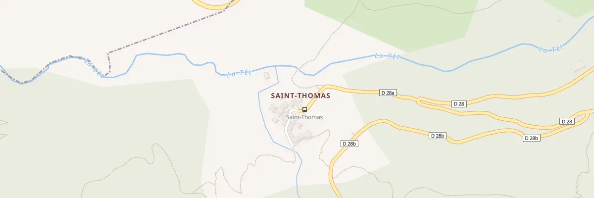 Plan du 5002F Saint Thomas à Fontpédrouse