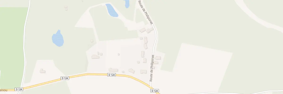 Plan du 135 Rte de Philiponet à Sully-la-Chapelle