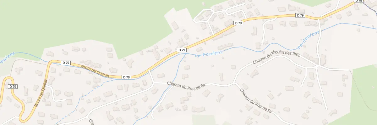 Plan du 4B Che du Prat de Fa à Ginoles