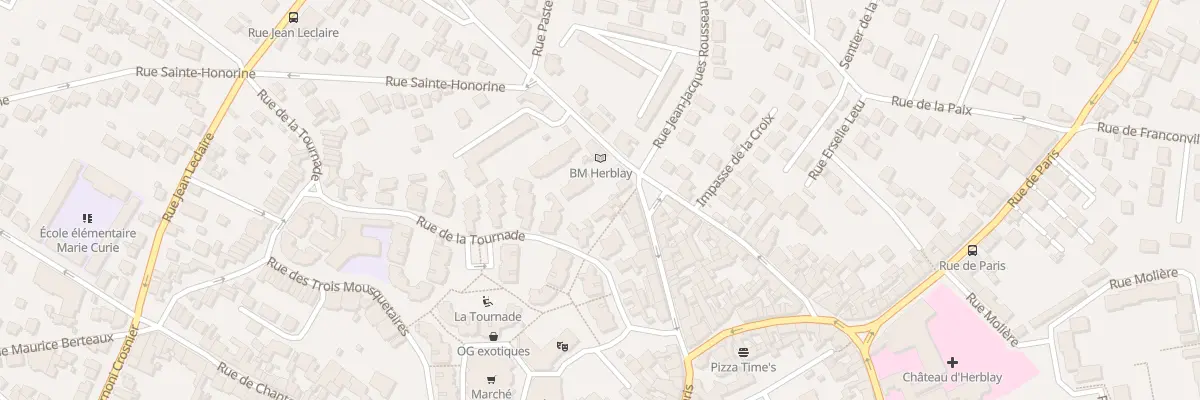 Plan du 25 Rue de Pontoise à Herblay-sur-Seine