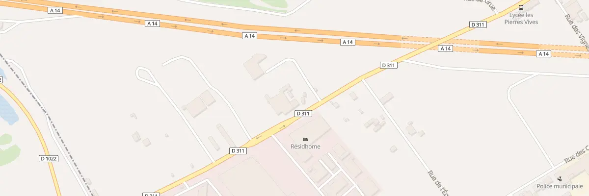 Plan du 322 Rte de St Germain à Carrières-sur-Seine